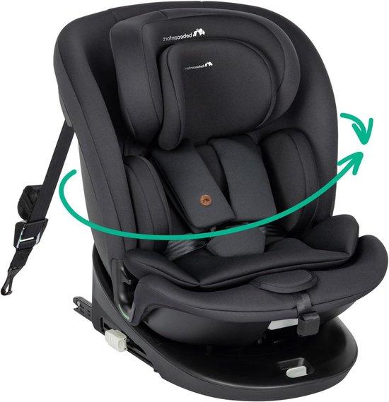 Autositz 360 - Babysitz - Sicheres Reisen - Wächst mit - 40-150 cm - Schwarz