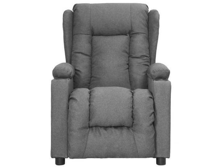 Top 2026@Fauteuil simple ergonomique Gris - SWEETY® Fauteuil inclinable Gris clair Tissu 893471
