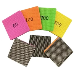 Flexible Diamant-Handpads 60 / 100 / 200 / 400 Körnung - K 400
