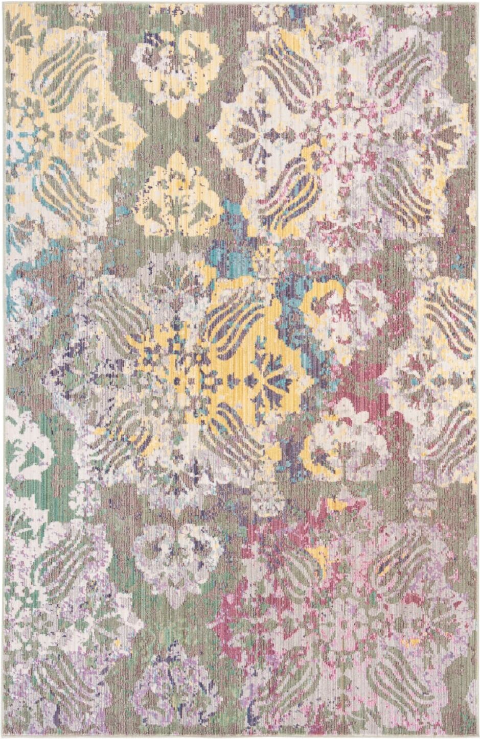 Safavieh Tapis artisanat inspiré en polyester multicolore, 122 x 183 cm Multicolore 183x1x122cm