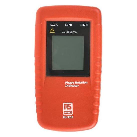 RS PRO Phase Rotation Indicator LCD (1231933)