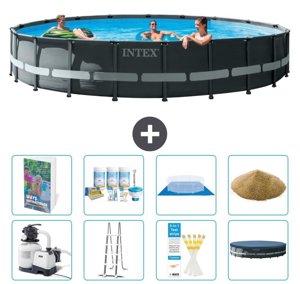 Ultra XTR Pool Rund - 610x122 cm - 7-teilig S569
