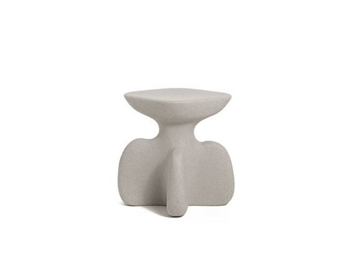 MAGIS table basse ou tabouret pour l'extérieur ARCHEO TV690 (Gris pierre - Polyéthylène)