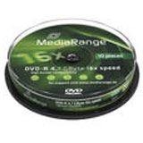 MediaRange DVD-R 4.7GB 16x (10) CB