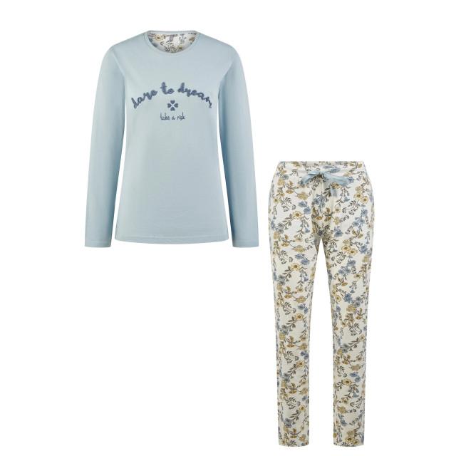 By Louise Dames pyjama set lang dare to dream bloemen print