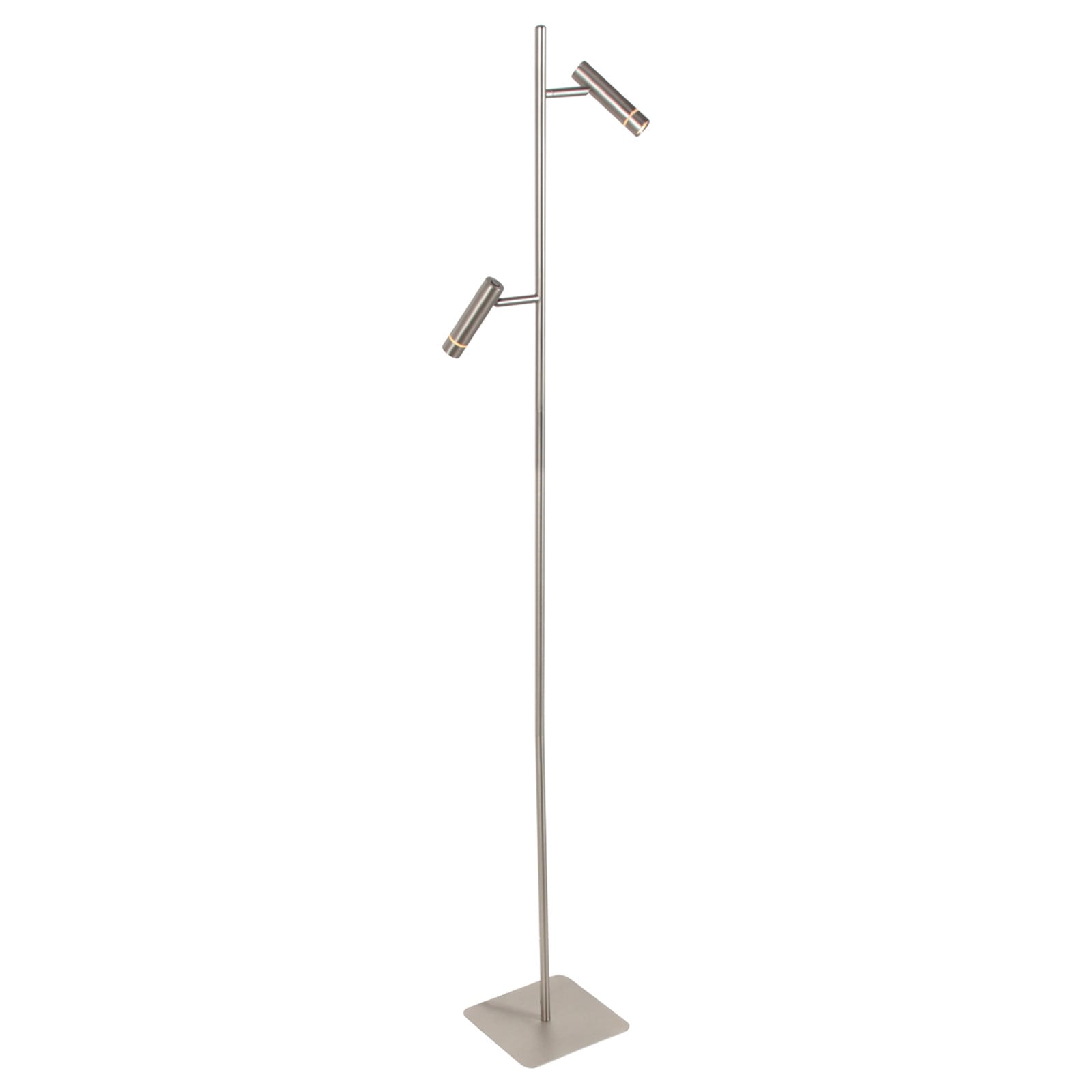 Steinhauer Vloerlamp LED van metaal en textiel