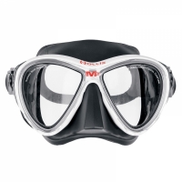 Hollis Tauchmaske - Mask M3 - transparent - weiß