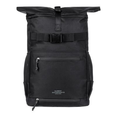 Cityrucksack ELEMENT "Ground Skate", Herren, schwarz (flint schwarz), Obermaterial: 100% Polyester., Rucksäcke Cityrucksack