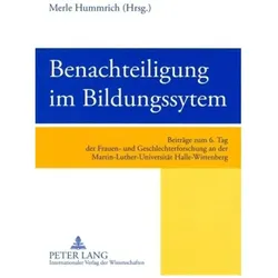 Benachteiligung im Bildungssystem, Fachbücher von Merle Hummrich