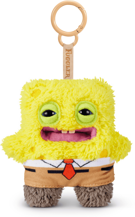 Fuggler - SpongeBob 5-inch Keyring for Kids, Tweens, Teens & Adult Collectors