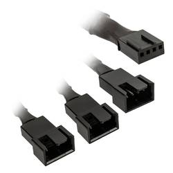 PC-Lüfter Y-Adapter [1x PC-Lüfter Stecker 4pol. - 3x PC-Lüfter Buchse 4pol., PC-Lüfter Buchse 3pol.] 35 cm Schwarz Kolink PGW-AC-KOL-112