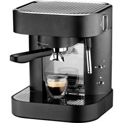 Trisa Espresso Perfetto Espressomaschine Schwarz, Edelstahl 1275 W 6214.4345