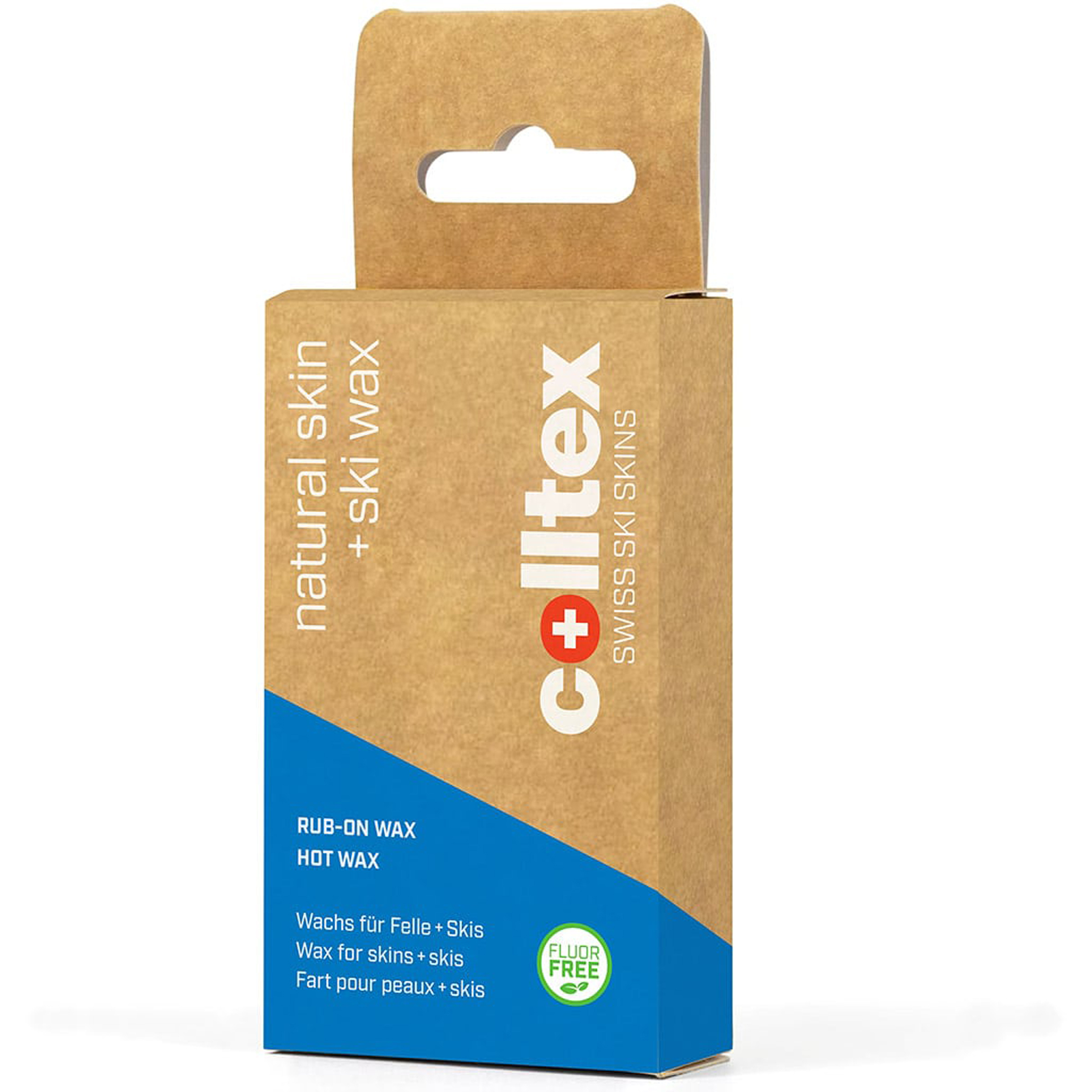 Colltex Natural Skin+Ski Wax Skiwachs & Skipflege weiss Größe 40g