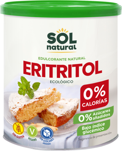 Sol Natural Erythrit Glas 300 gr