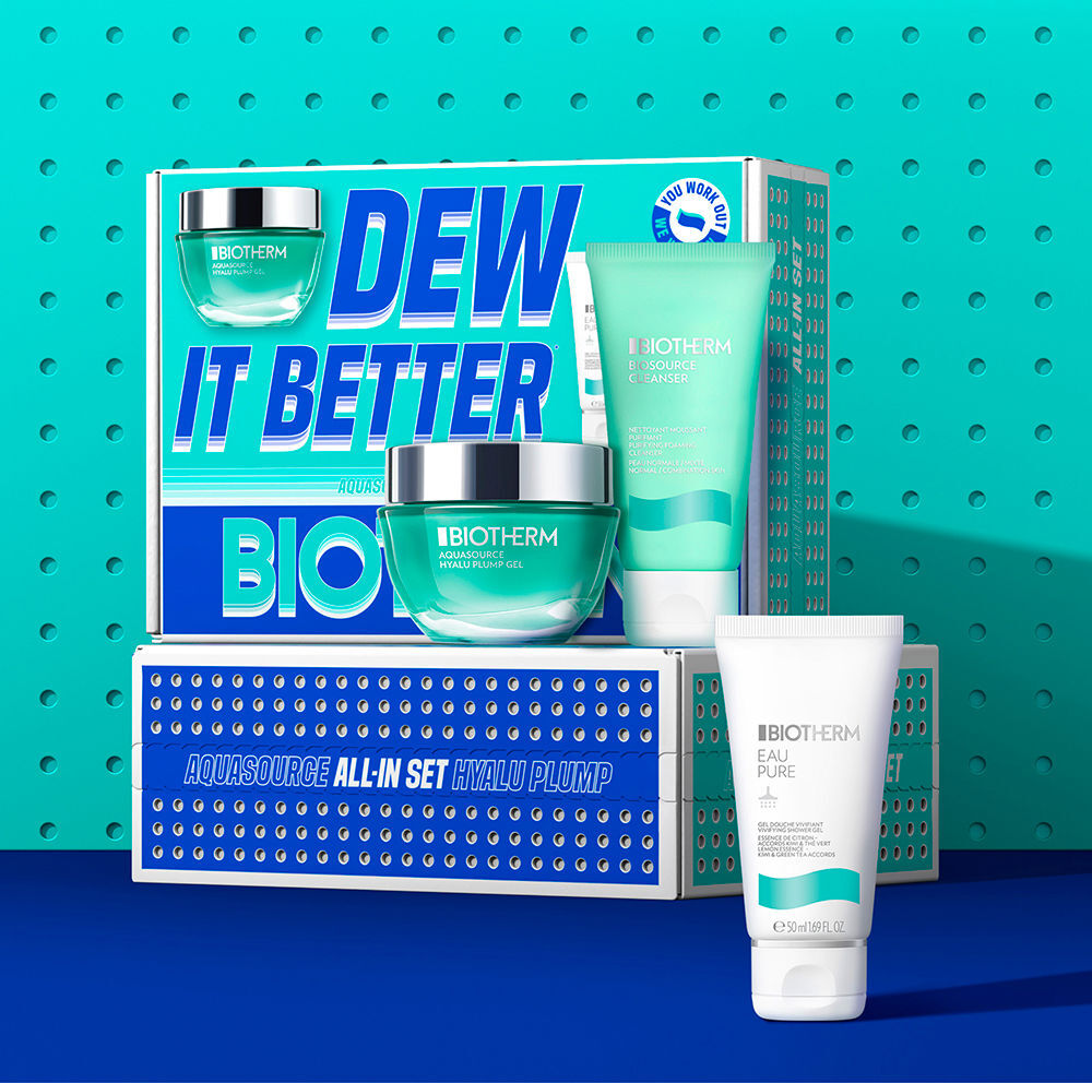 Biotherm Conjunto de 3 géis AquaSource Hyalu Plump