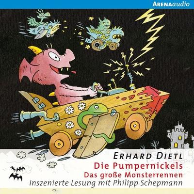 Die Pumpernickels - Das große Monsterrennen - Erhard Dietl, Audio, 9783401851259