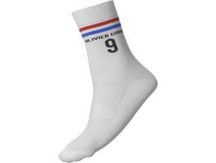 CRIVIT x Olivier Giroud Chaussettes de sport Premium (blanc, 39/42)