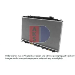 Kühler Motorkühlung AKS DASIS 100098N für Honda Accord VIII