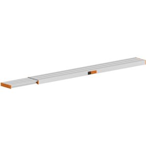 Layher Ausziehbohle Telesteg 1351, bis 150kg, aus Aluminium, Länge 2,49 - 4,4m
