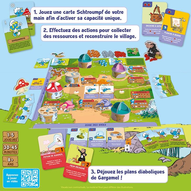 Lucky Duck Games Les Schtroumpfs - Le Village Secret