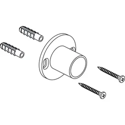 Ideal Standard Befestigungsset, F960927NU f. Wandhalter Brausestange