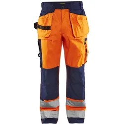 Blakläder, Arbeitshose, unisex Warnschutzhose HIGH-VIS"1533" orange Groesse 106 (106, 152)