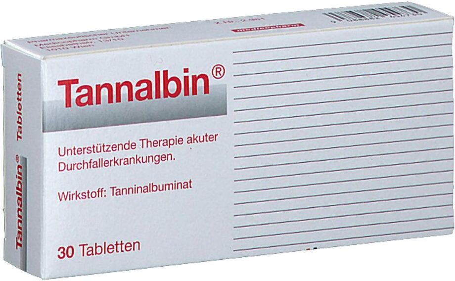 Tannalbin Tabletten bei Durchfallerkrankungen 30stk