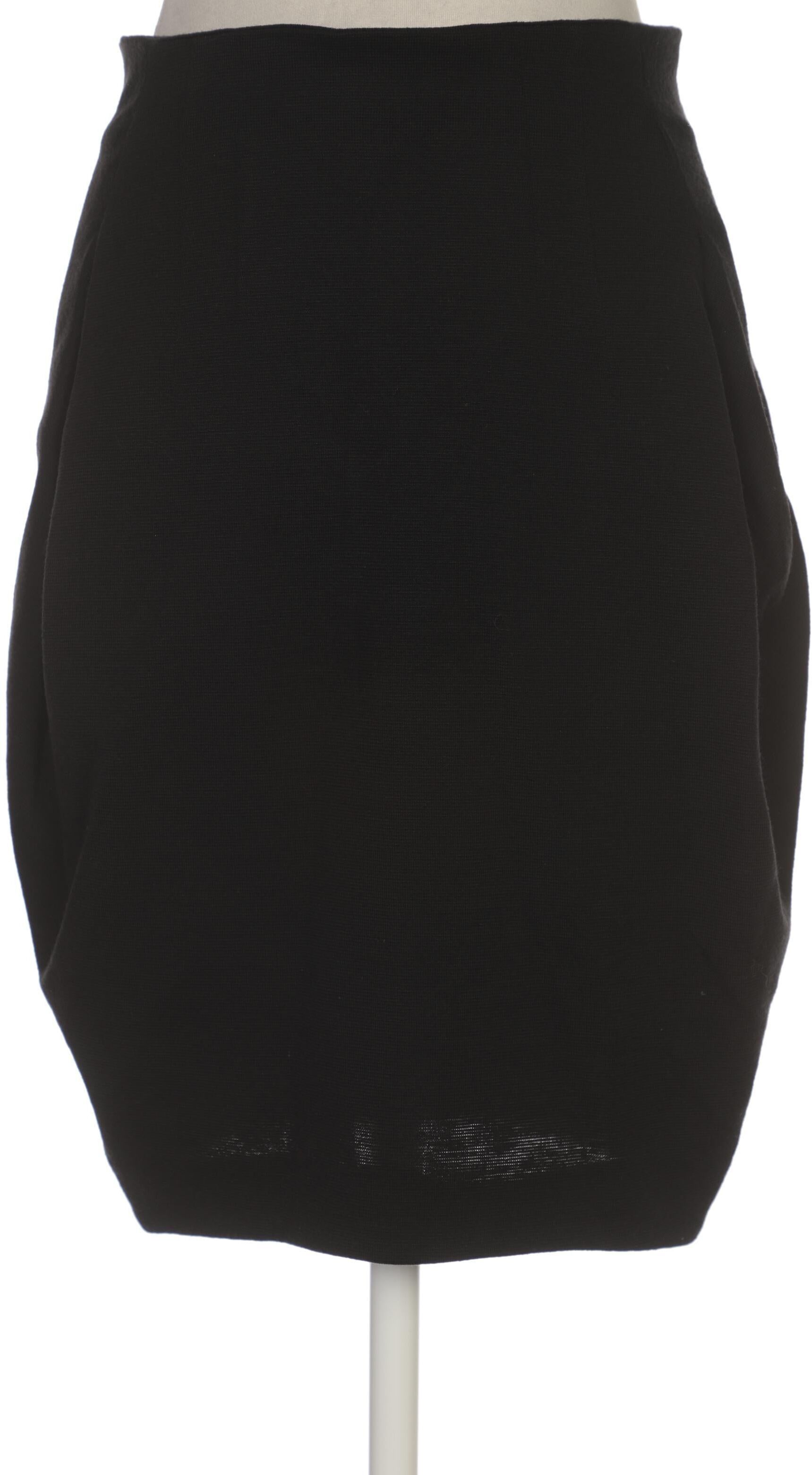Prada Damen Rock, Schwarz, Gr. EU 32 (IT 38), Wolle - Second Hand