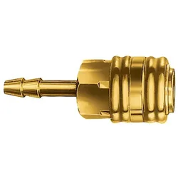 EWO, Schlauchanschluss + Schlauchverbinder, Schnellverschlusskupplung DN 7,2, Tülle Messing Schlauchweite LW 8 (Kupplung)