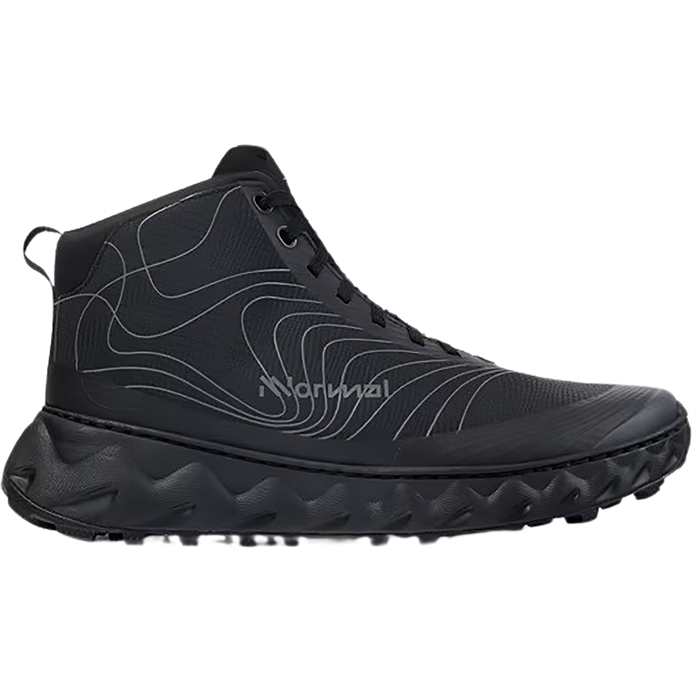 NNormal Tomir 2.0 Boot Wanderschuhe schwarz Größe 45 Trekking Atmungsaktiv