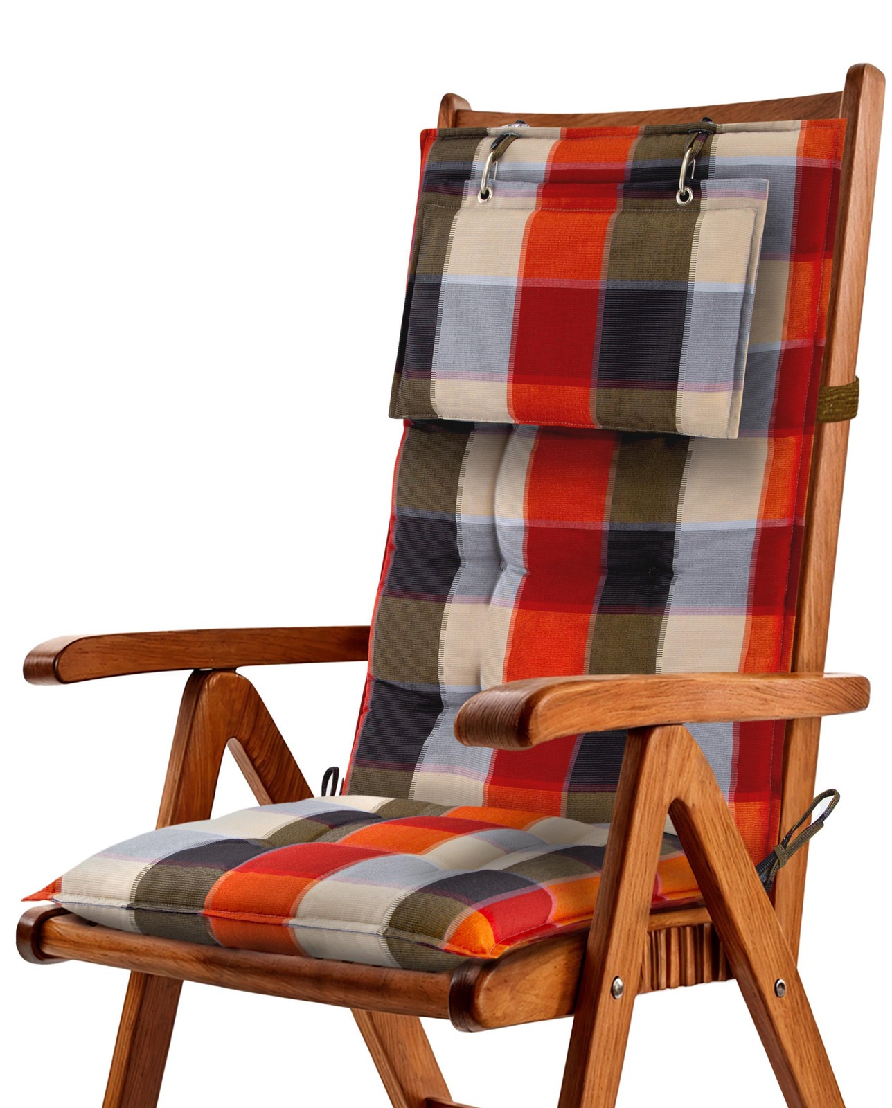 Beautissu Premium rugleuningkussen met hoofdkussen Sun Sun-HL, beige, 120 x 50 cm