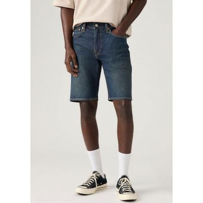 Jeansshorts LEVI'S "405 STANDARD SH", Herren, Gr. 31, N-Gr, blau (my big premiere shorts), Denim/Jeans, Obermaterial: 99% Baumwolle, 1% Elasthan, normal kniefrei, Jeans Jeansshorts, Sommerhose