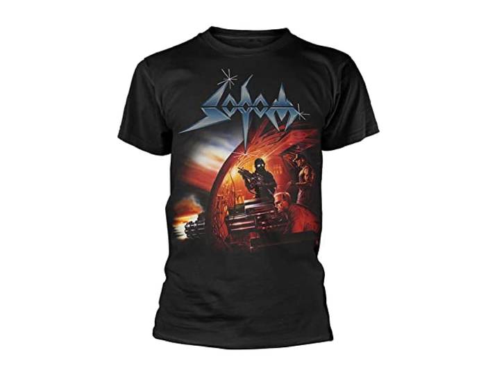 Sodom Agent Orange T-shirt zwart 100% katoen Band merch, Bands