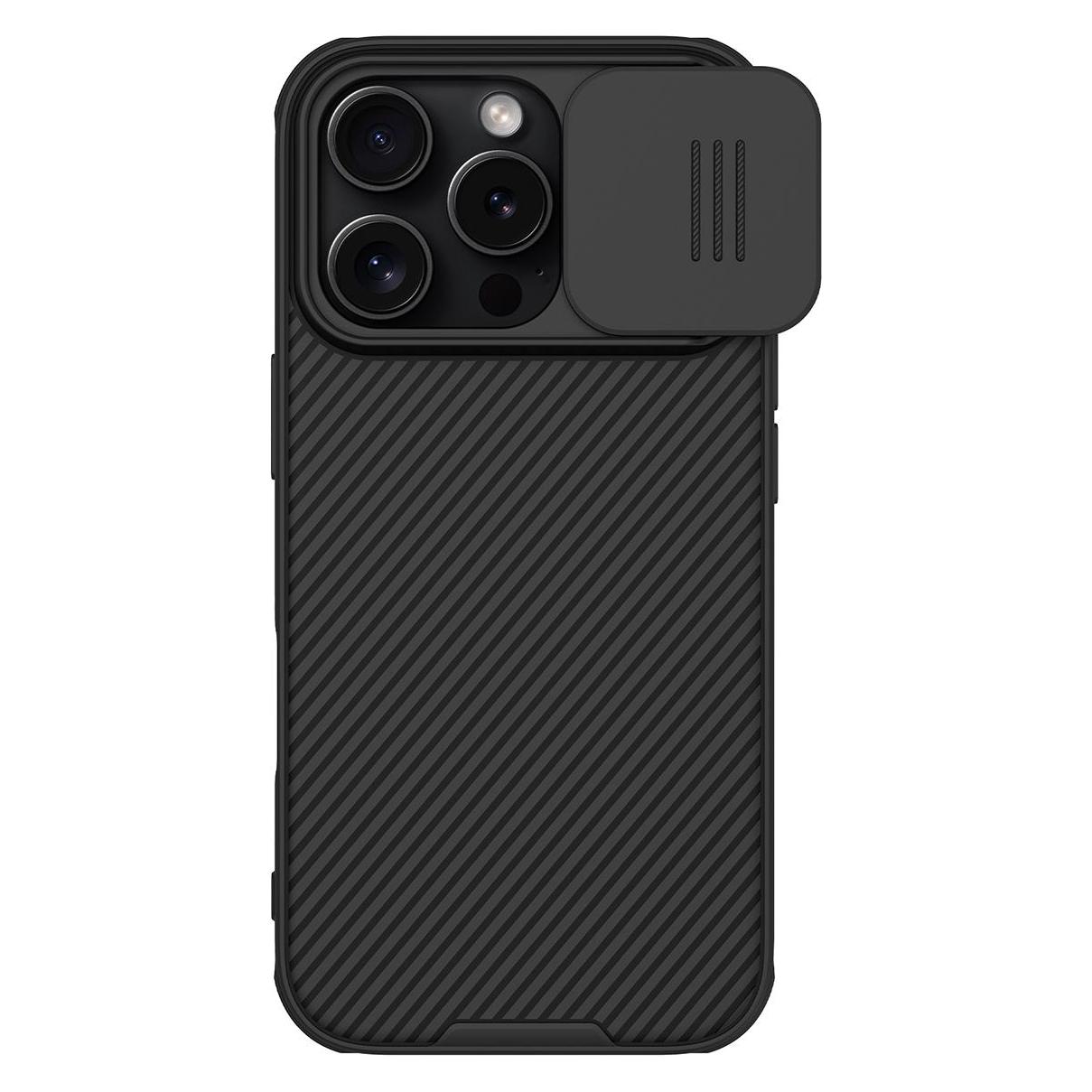 Nillkin CamShield Pro Case (Apple iPhone 16 Pro) (CamShield Pro Case AP iPhone16 Pro Black)