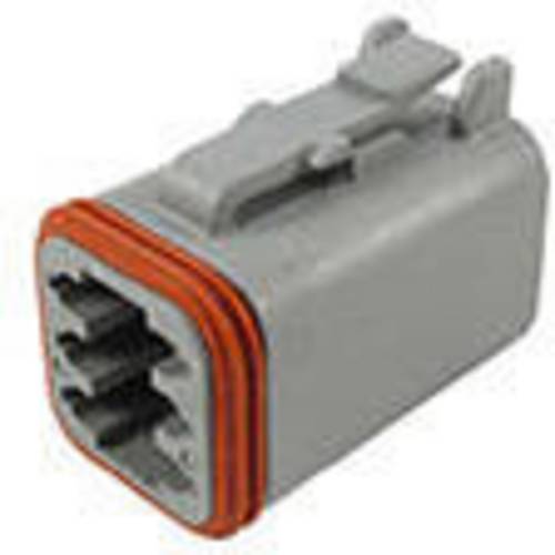 TE Connectivity DT06-6S-C015 Rundstecker Buchse, gerade Gesamtpolzahl: 6 Serie (Rundsteckverbinder): DT