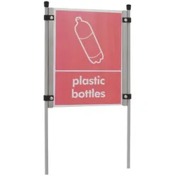 Mülleimer Zubehör Recycling Andeutungschild Envirobin Schild für Recycling-Behälter