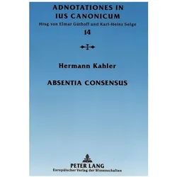 Absentia consensus, Fachbücher von Hermann Kahler