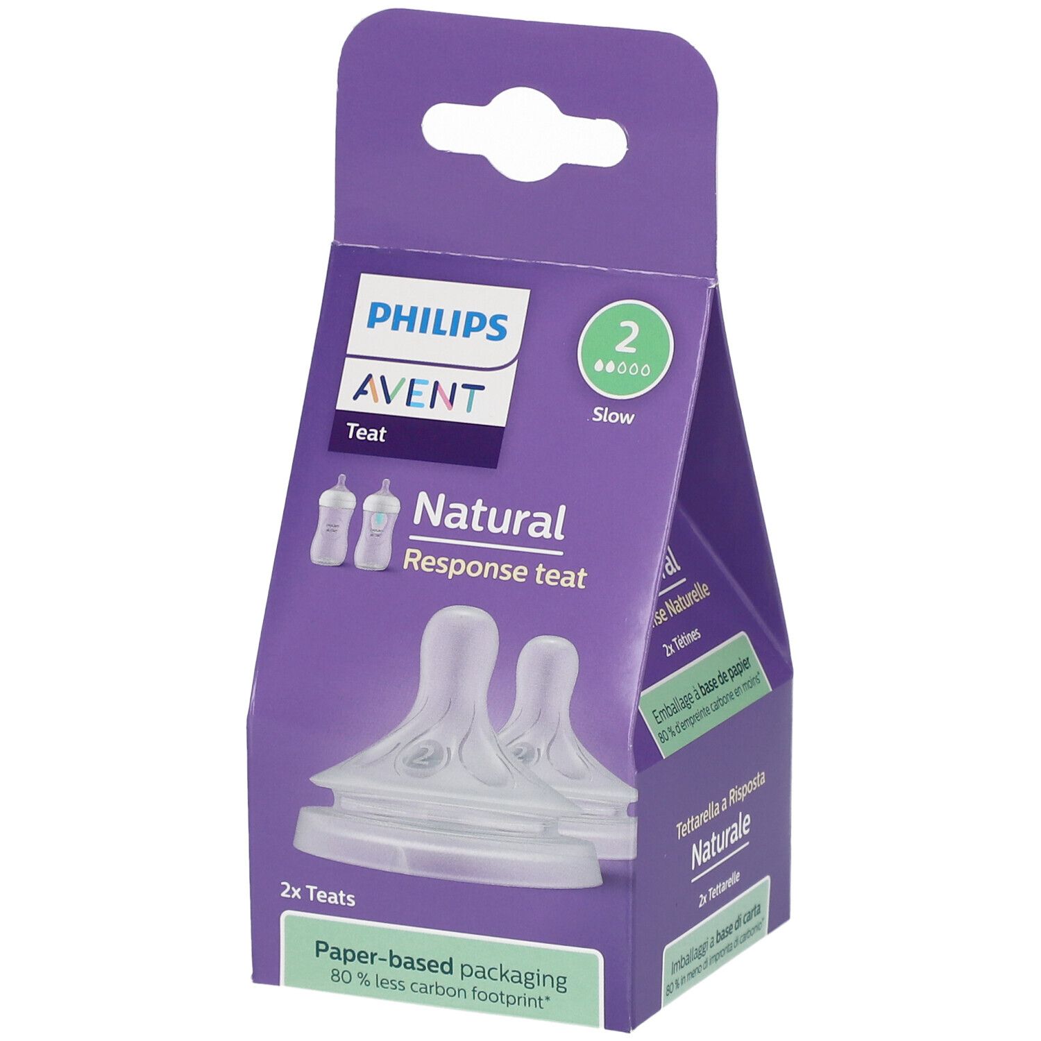 Philips Avent Natural Response Flow Speen 2 Scy962/02 St Sauger