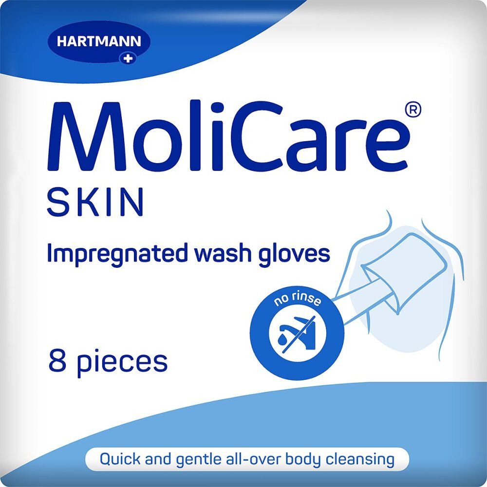 Molicare Skin Waschhandschuhe 8stk