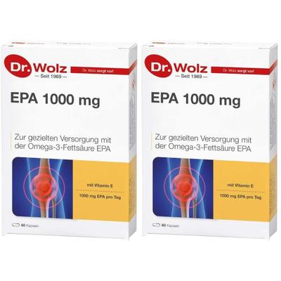 EPA 1000 mg Dr.Wolz Kapseln 2x 2x60 St