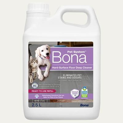 BONA Pet System™ Tiefenreiniger für Hartböden Nachfüller 2,5 L