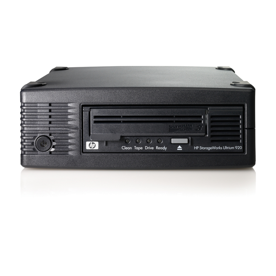 HPE StoreEver LTO3 Ultrium 920 SAS, Speicherlaufwerk, Bandkartusche, Ultrium 920 SAS, 2:1, LTO, 5.25"