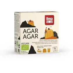 Lima Agar-Agar Pulver bio (6x2g)