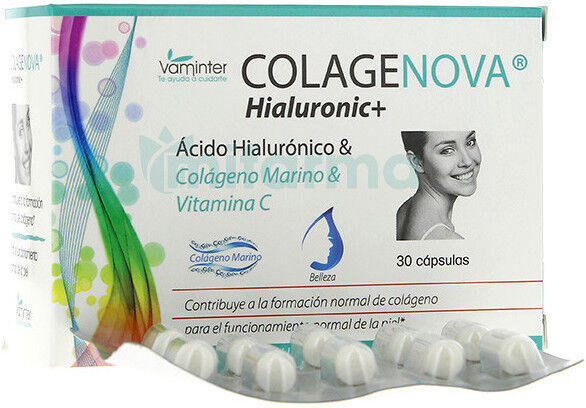 Vaminter Colagenova Hyaluronic 30 Capsules