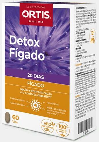 ORTIS METHODRAINE DETOX LIVER 60 COMPRIMIDOS