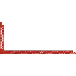 Zimmermannswinkel ZWCA 700, 700 mm, Schenkelbreite 35 mm, Anreißlöcher