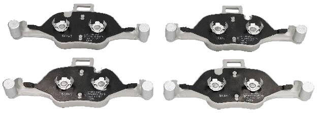 ASHIKA 50-00-0128 Brake pad set