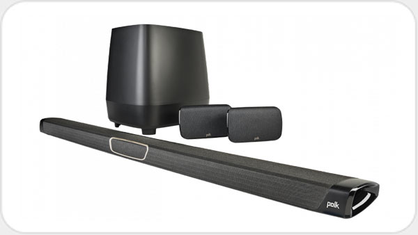 Polk Audio MagniFi MAX SR *schwarz* True 5.1 Soundbar-System PA12825