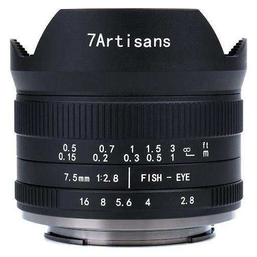 7artisans Festbrennweite 7.5 mm F2.8 Fisheye Mark II (Nikon Z, APS-C / DX) (A305B-II)