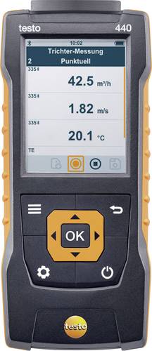 Testo 440 Luftfeuchtemessgerät (Hygrometer) 0% rF 100% rF